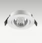 Preview: EVN P23030102 LED Deckeneinbauleuchte 3W 3000K Weiß schwenkbar IP20 Einbaudurchmesser 55 mm