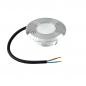 Preview: EVN LED Wandeinbaustrahler IP65 1W 3000K warmweißes Licht feuchtraumgeeignet EinbauØ52