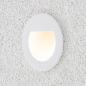 Preview: EVN LED Wandeinbauleuchte weiß IP65 2W 3000K warmweißes Licht dimmbar feuchtraumgeeignet EinbauØ68