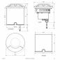 Preview: EVN LED Bodeneinbauleuchte, 1-facher Lichtaustritt P67151702