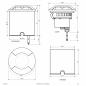 Preview: EVN LED Bodeneinbauleuchte, 2-facher Lichtaustritt P67152702