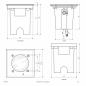 Preview: EVN LED Bodeneinbauleuchte, IP67 mit Justierschraube PC67107402