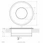 Preview: EVN LED Bodeneinbauleuchte, IP67 PCB67240602