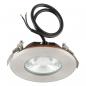 Preview: EVN PCD67240902 LED Deckeneinbauleuchte 9W 3000K Edelstahl IP67 Einbaudurchmesser 110 mm