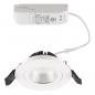 Preview: EVN PS54100102 COB LED Deckeneinbauleuchte 10W 3000K Weiß schwenkbar IP54 • Einbaudurchmesser: 85 mm