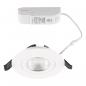 Preview: EVN PS54140140 COB LED Deckeneinbauleuchte Weiß 14,5W 4000K schwenkbar Einbaudurchmesser: 100 mm