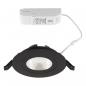 Preview: EVN PS54140902 COB LED Deckeneinbauleuchte Schwarz 14W 3000K schwenkbar Einbaudurchmesser: 100 mm