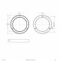 Preview: EVN LED Deckenanbauleuchte mit CCT Switch RAD600125