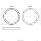 Preview: EVN LED Deckenanbauleuchte mit CCT Switch RAT800125