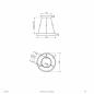 Preview: EVN LED Pendelleuchte mit CCT Switch RTS400925