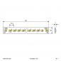 Preview: EVN Niedervolt LED-Strip, IP20, mit CCT- und Power-Switch SB20244142225
