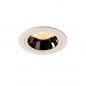 Preview: SLV 1003858 NUMINOS DL M Indoor LED Deckeneinbauleuchte weiß/chrom 2700K 40° inkl. Blattfedern
