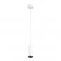 Preview: SLV 1004440 NUMINOS PD DALI S Indoor LED Pendelleuchte weiß/schwarz 2700K 60°