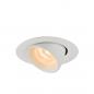 Preview: SLV 1005826 NUMINOS GIMBLE XS Deckeneinbauleuchte weiß 2700K 40°