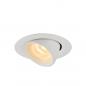 Preview: SLV 1005847 NUMINOS GIMBLE XS Deckeneinbauleuchte weiß 3000K 55°