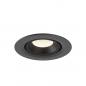 Preview: SLV 1005855 NUMINOS GIMBLE XS Deckeneinbauleuchte schwarz neutralweißes Licht