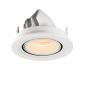 Preview: SLV 1005877 NUMINOS GIMBLE S Deckeneinbauleuchte weiß 2700K 20°