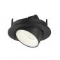 Preview: SLV 1005907 NUMINOS GIMBLE S Deckeneinbauleuchte schwarz / weiß 4000K 40°