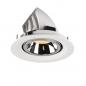 Preview: SLV 1005932 NUMINOS GIMBLE M Deckeneinbauleuchte weiß / chrom 2700K 20°