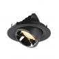 Preview: SLV 1005947 NUMINOS GIMBLE M Deckeneinbauleuchte schwarz / chrom 3000K 55°