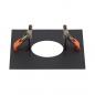 Preview: SLV 1006137 Numinos XS Reduzierring eckig 160/70mm schwarz