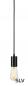 Preview: SLV 132690 FITU, Pendelleuchte, A60, rund, schwarz, 5m Kabel mit offenem Kabelende, max. 60W