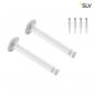Preview: SLV 186641 DECKENUMLENKER, für TENSEO Niedervolt-Seilsystem, weiß, 2 Stück