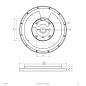 Preview: EVN LED Anbauleuchte mit einstellbarer Farbtemperatur UD44400125