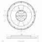 Preview: EVN LED Anbauleuchte mit einstellbarer Farbtemperatur UP54500125