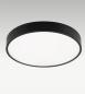 Preview: EVN UUT400925 DROP PRO LED Deckenleuchte DALI-2 40W 3000K/4000K schwarz 400 mm