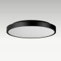 Preview: EVN UUT600925 DROP PRO LED Deckenleuchte 68W DALI-2 DT6 Push-L dimmbar 3000K/4000K schwarz 600 mm