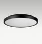 Preview: EVN UUT800925 DROP PRO LED-Deckenleuchte 800 mm 81 W Downlight + 10 W Uplight 3000/4000 K Schwarz dimmbar