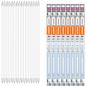 Preview: 8er Sparpack 45cm Osram G13 T8 LED Röhre EM 5,4W wie 15W 4000K neutralweiß KVG GLAS