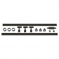 Preview: SLV 143190 Puri Set 1-Phasen Hochvolt-Set - 2m Schienensystem mit 3 Spots inkl. LEDs GU10