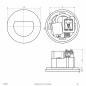 Preview: EVN LED Wandeinbauleuchte, IP20 W800902