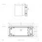 Preview: EVN LED-Wandleuchte, Lichtaustritt verstellbar, IP54 WA54180102