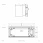 Preview: EVN LED-Wandleuchte, Lichtaustritt verstellbar, IP54 WA54181502