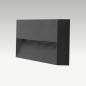 Preview: EVN WAE65101602 DIREXUS LED Wandleuchte 10 W 3000 K 350 lm IP65 anthrazit RAL7016
