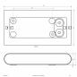 Preview: EVN 2-flammige LED-Wandleuchte, IP65 WAF65100125