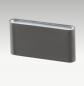 Preview: EVN WAF65101525 FLAT WALL LED Wandleuchte 2-flammig IP65 3000K 4000K 5700K Anthrazit