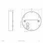 Preview: EVN LED Wandanbauleuchte, IP65 WAR65081602