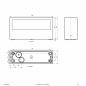 Preview: EVN 2-flammige LED-Wandleuchte, IP65 WAUD65100125