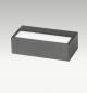 Preview: EVN WAUD65101525 EFFECTO LED Wandleuchte 10 W 3000 K 4000 K 5700 K anthrazit RAL 7016 IP65