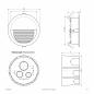 Preview: EVN LED Wandeinbauleuchte, IP65 WER65051602