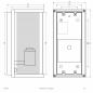 Preview: EVN Wandleuchte anthrazit, IP54 WG542715S