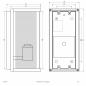 Preview: EVN Wandleuchte anthrazit, IP54 WG542715