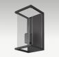 Preview: EVN WG542715 VITRUS Wandleuchte E27 IP54 anthrazit