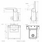 Preview: EVN LED-Wandleuchte schwenkbar, IP54 WL54151002S