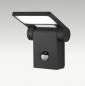 Preview: EVN WL54151002S VERTICA LED Wandleuchte 10 W 3000 K Anthrazit IP54 mit Bewegungs- und Dämmerungssensor