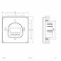 Preview: EVN Wand-Control-Panel für RGBW-Controller WPRGBWW